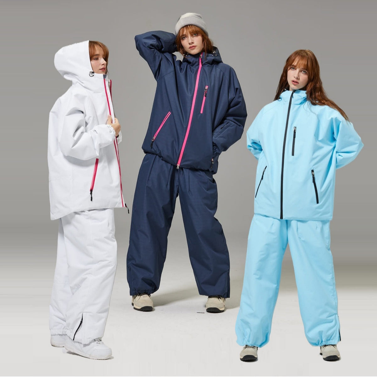 Unisex windproof and waterproof ski suit