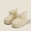 Girls' Thick Cotton Boots Fleece-Lined Warm Baby Cotton Shoes