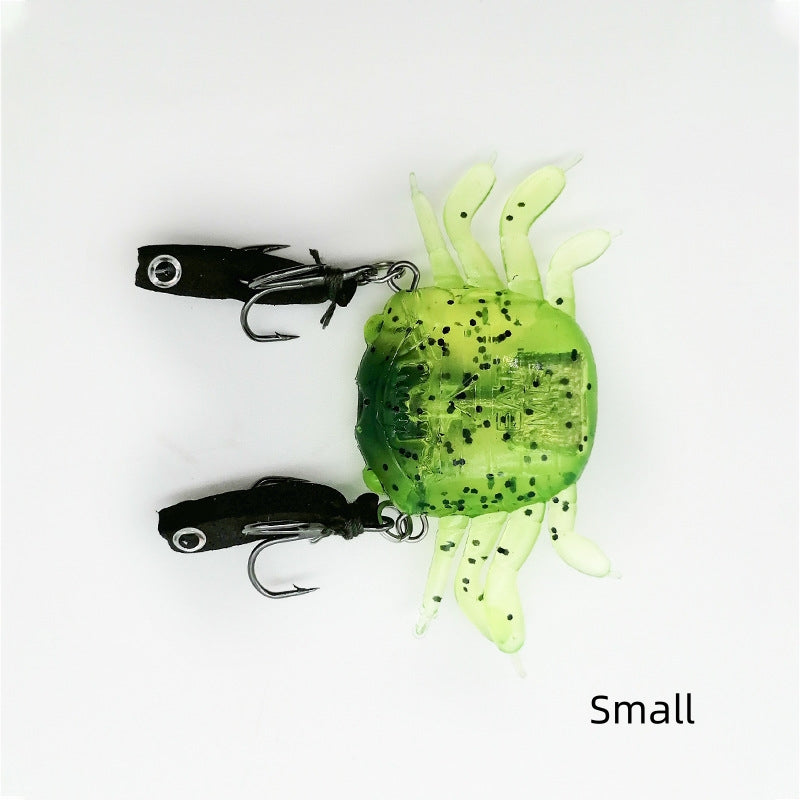 Crabe Lure Submersible Long S Paquet Lead Trois Crochets Lure Bait