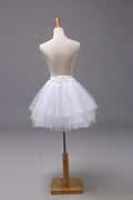 Jupe courte fille pour tenue 3-10Y Un Petticoat Blanc de taille Underskirt