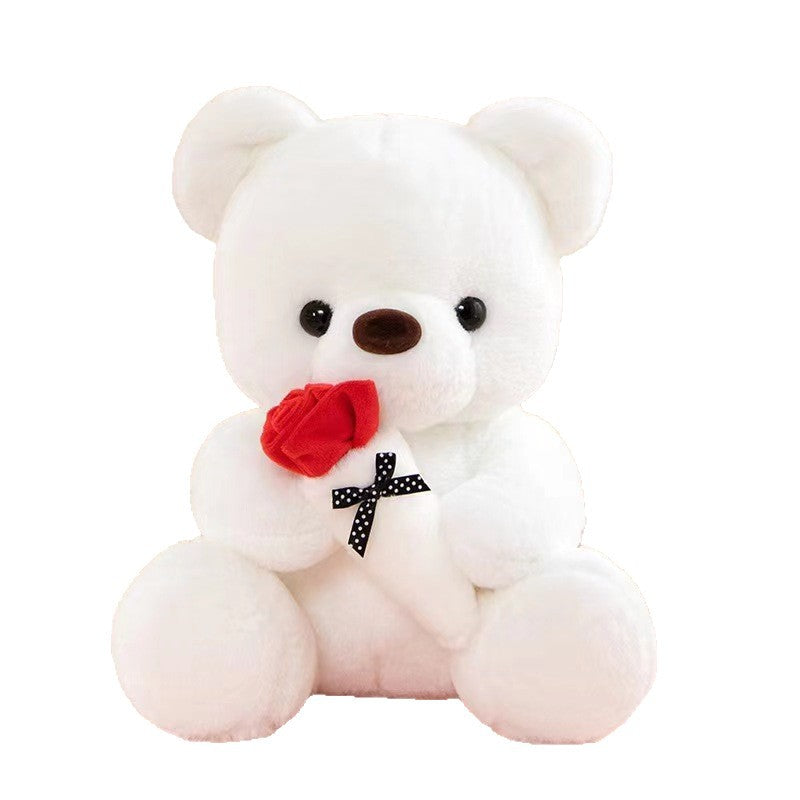 Mignon Rose Petit ours Poupée Huggy Bear Poupée Jouet en peluche pour femmes