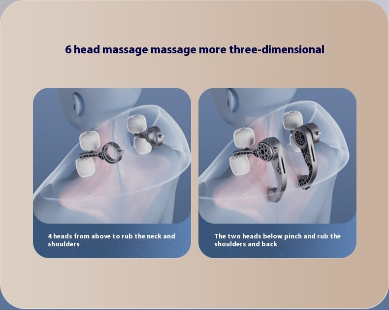 Massager de cou dos taille Instrument de massage multifonctionnel