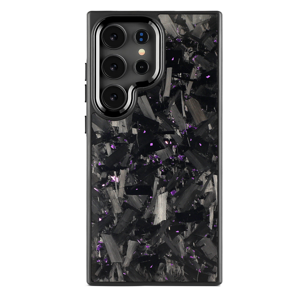 Magnetic Forged Carbon Fibre Shell Téléphone étui protecteur