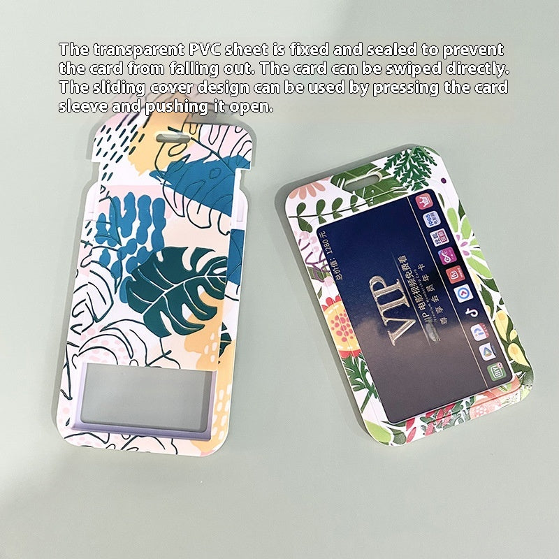 Série de plantes vertes Couverture de lanyard de mode simple