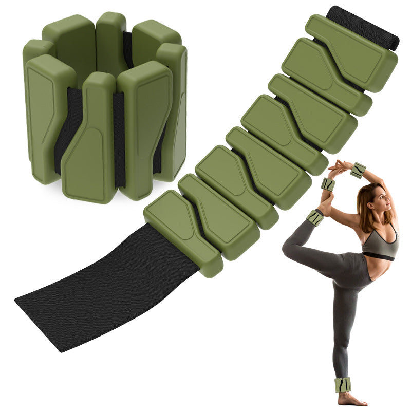 08 Bracelet de fitness en silicone pondéré Invisible Gear gigot Sandbags ArmWrist Poids Gravity