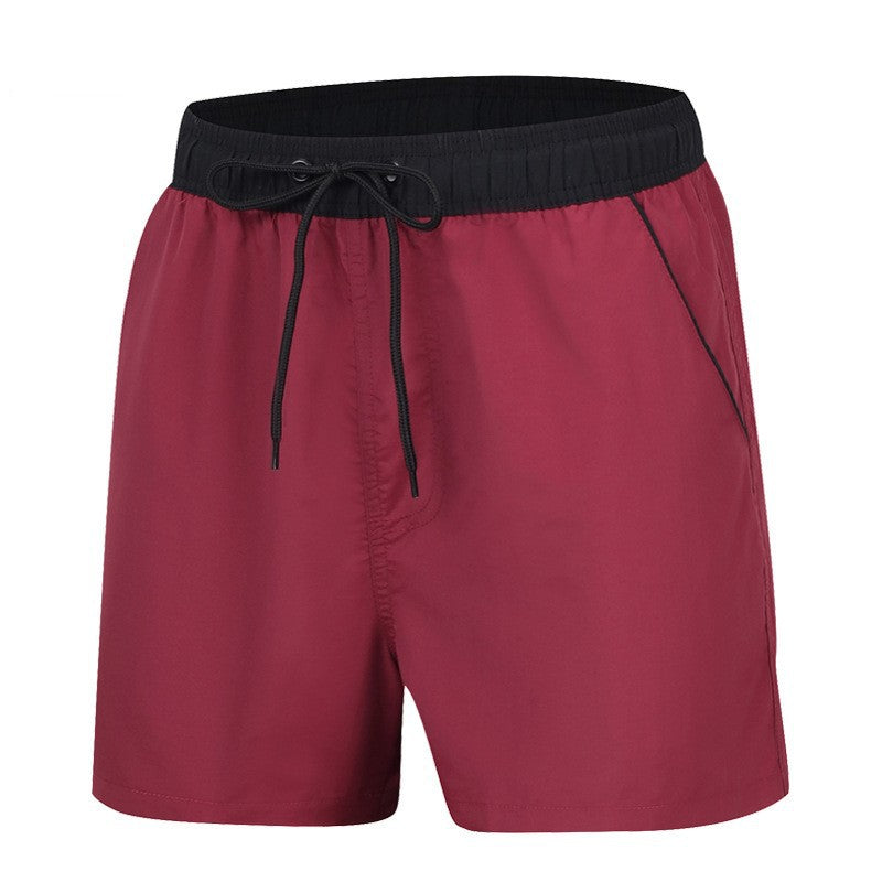 Short sport homme Cinquième pantalon imperméable Séchage rapide respirant doublé Anti exposition Dou