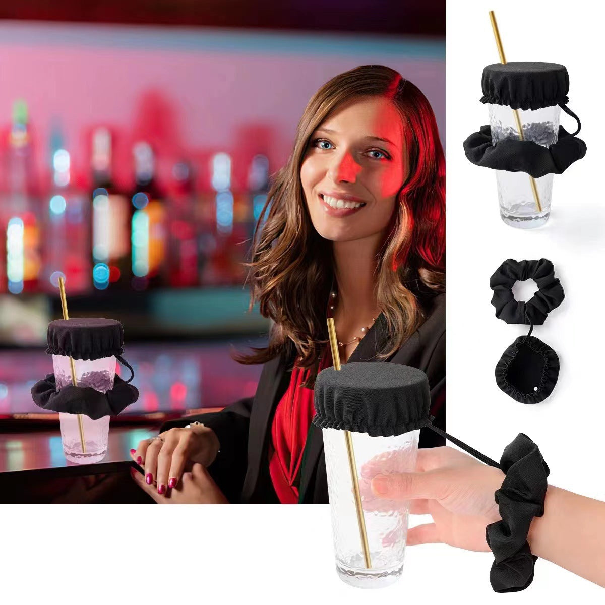 Creative Cup Protection Fashion All-match Cup Set Coiffure Anneau