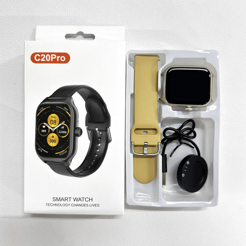 Bluetooth Calling Health Monitoring Heart Rate Sport Smart Watch