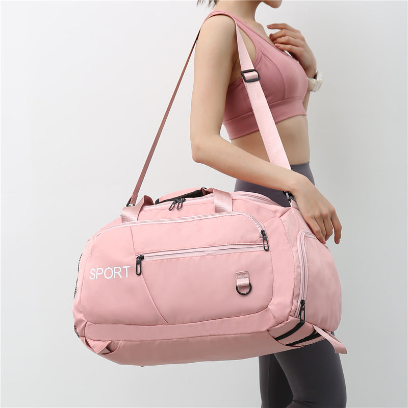 Sacs à bagages pour femmes Sac à main Oxford Homme fitness Sac à épaule Sac à épaule imperméable Sports Tra