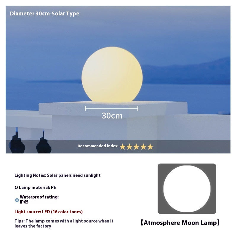 Lampe extérieure de jardin solaire lumière paysage jardin pelouse