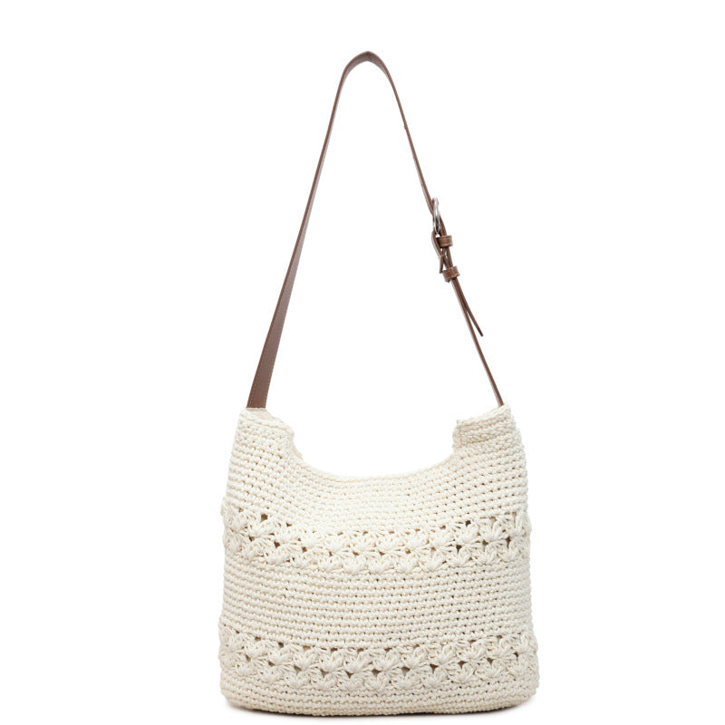 Sac de plage tendance pour femmes à épaule unique