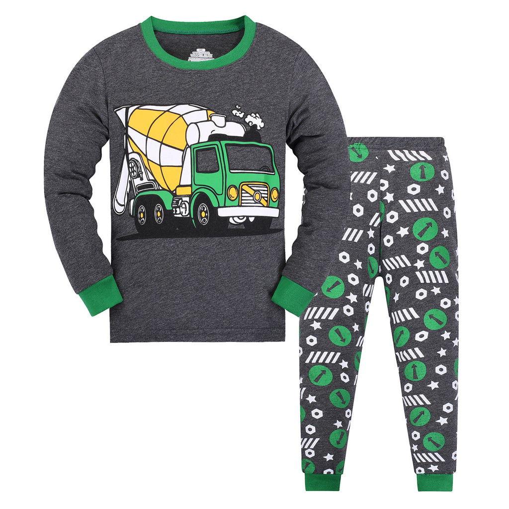Pantalons à manches longues pour garçons et filles Vêtements de maison Ensemble de pyjama pour enfants