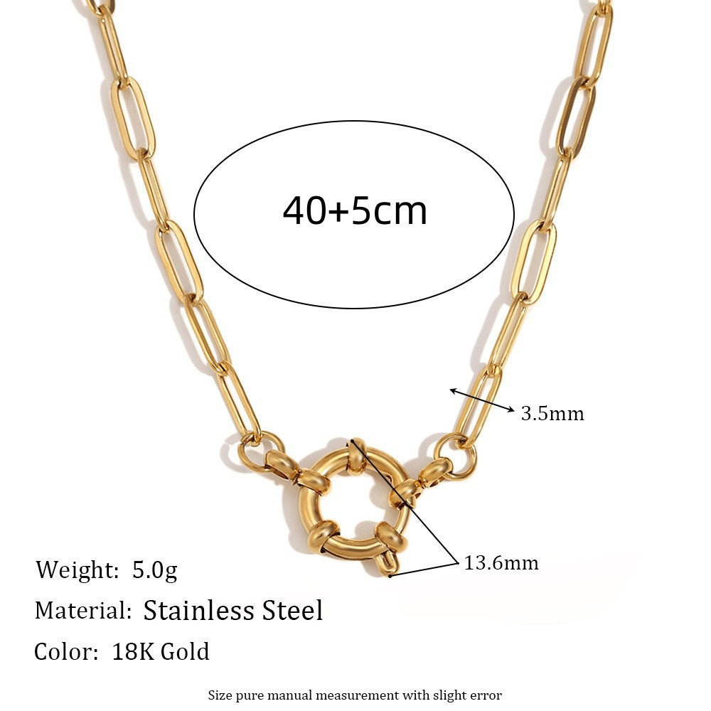 Accessoire de bijoux pendentif bricolage 18K