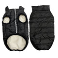 Manteau de chien d'hiver Chèvre doublée d'eau Veste coupe-vent