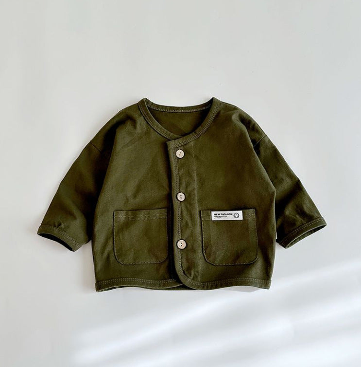 Vêtements de dessus décontractés pour enfants Cardigan pour bébés et tout-petits
