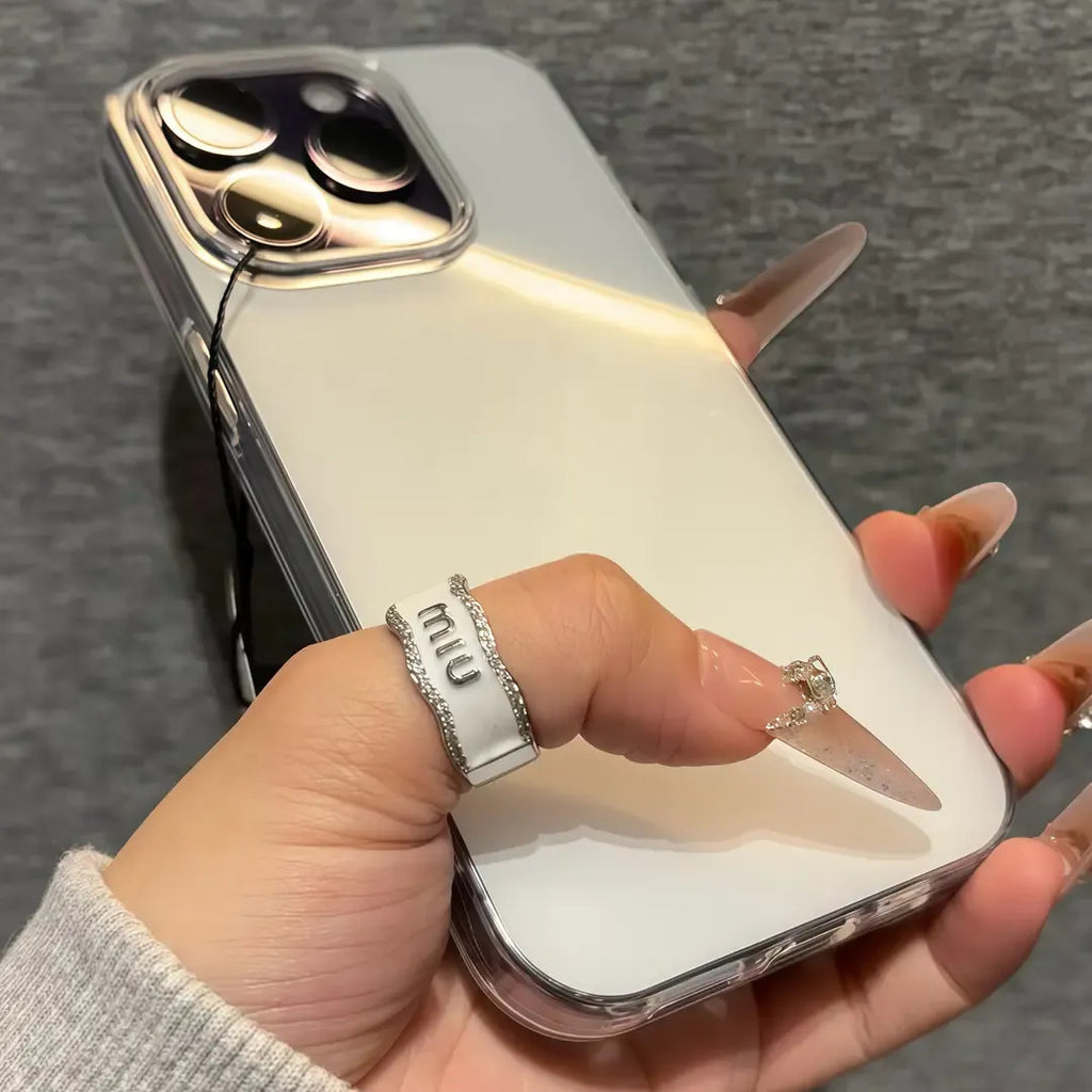 IMD blanc grand trou boîte téléphonique personnalisée