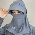Chapeau écran solaire gris foncé-1 pièce