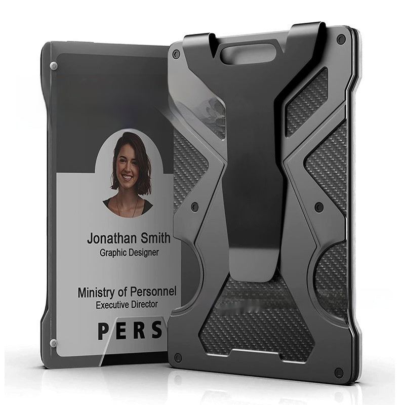 Portefeuille en aluminium pour hommes