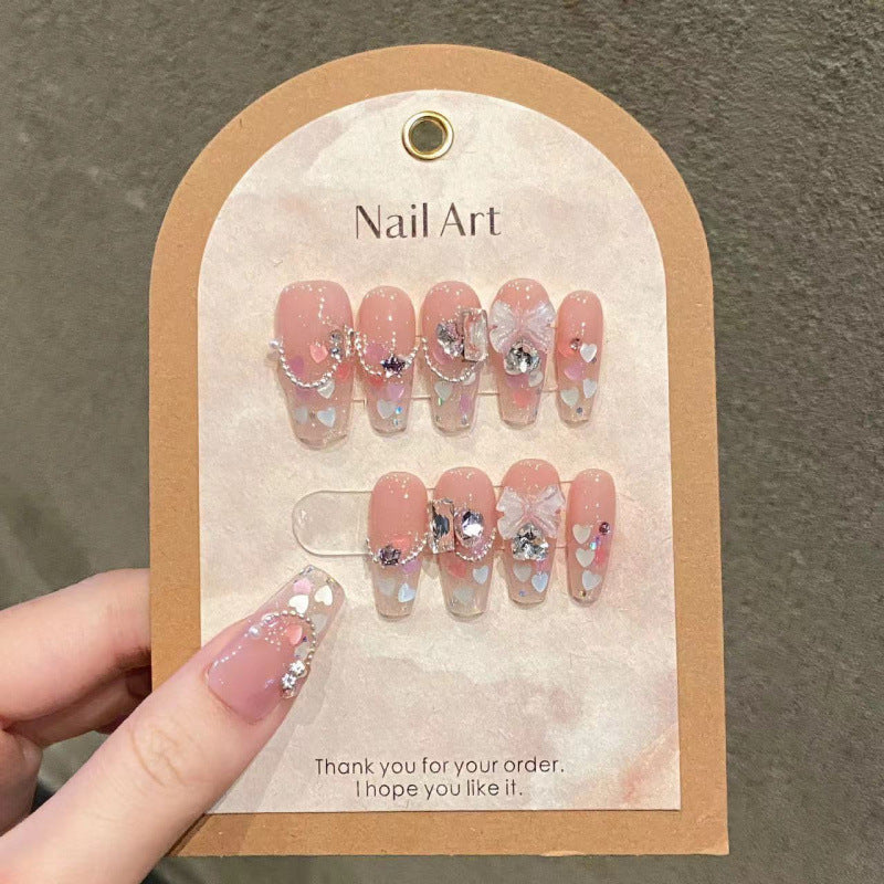 Art des ongles Printemps Petites fleurs Vibe d'été Faux ongles