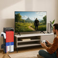 Tour de stockage de jeu Universal Stand vertical tient 24 disques pour PS5 PS4