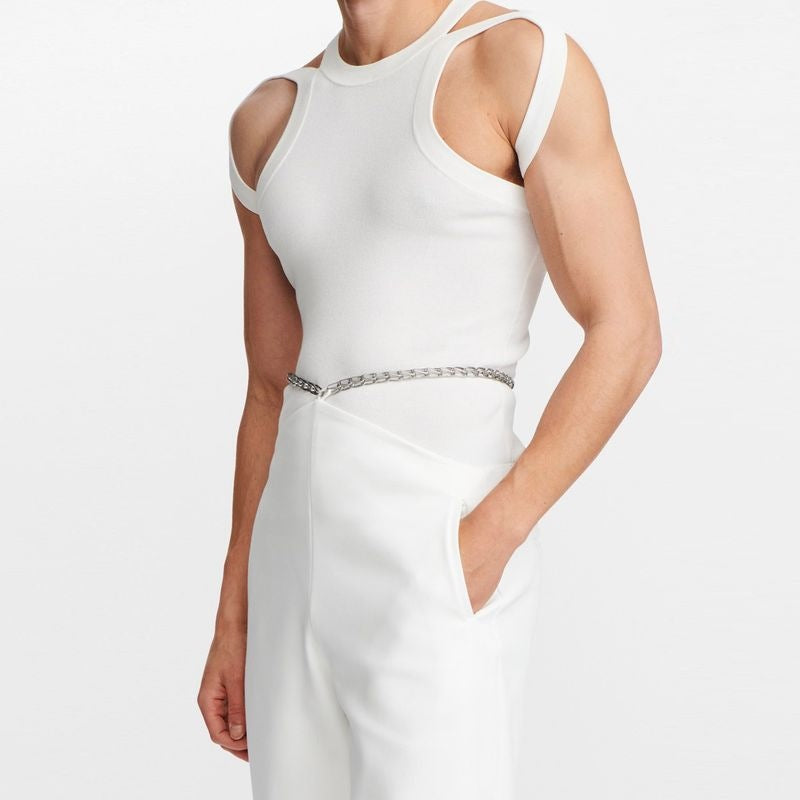 Veste à mailles minces pour hommes