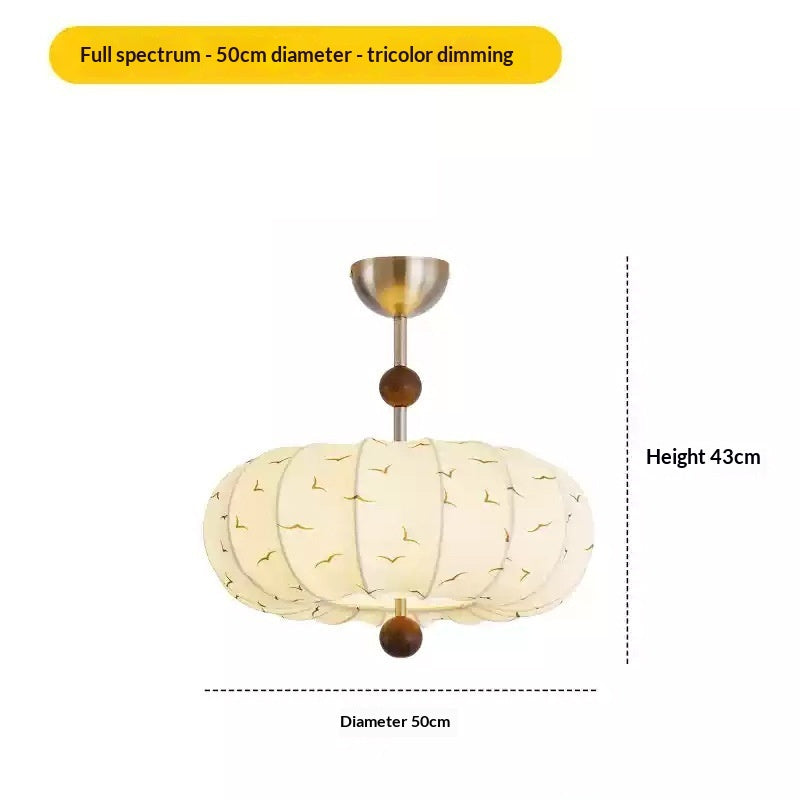 Vintage style chambre plafond lumière Mid Century inspiré Creative citrouille en forme de fixation