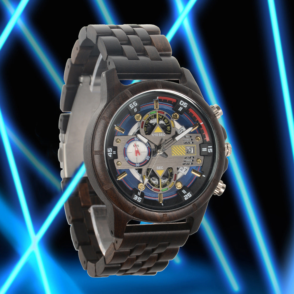 Montre Quartz Hommes multifonctions