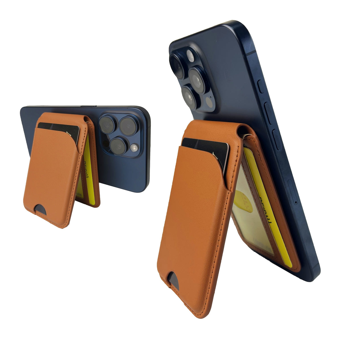 Extension Card-inserting Mobile Phone Magnetic Card Holder