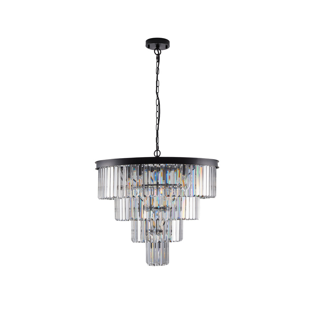 (Même que W1340P188542/L5007-600-B) 24" Cristal contemporain Moderne Chandeliers Cristal Cei
