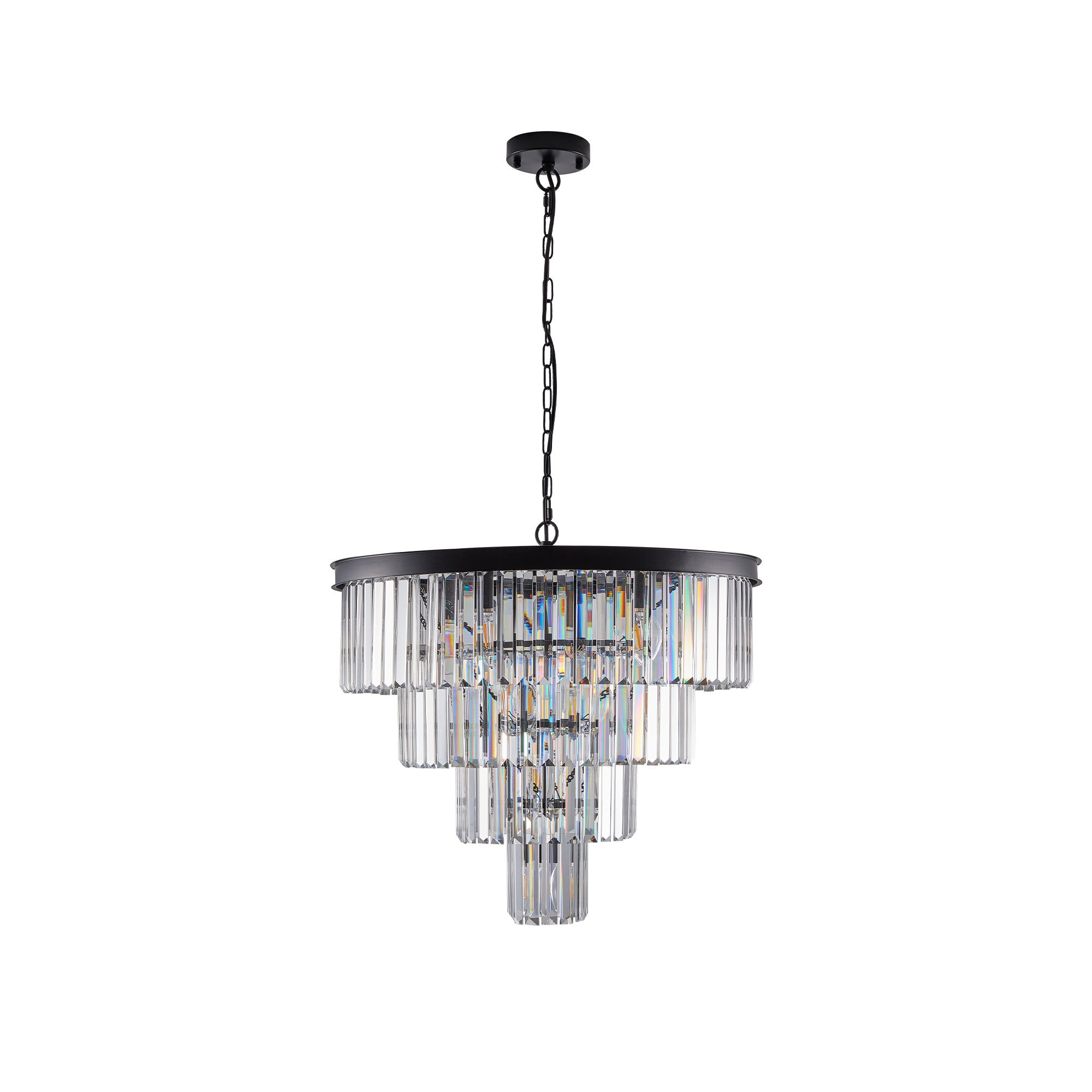 (Même que W1340P188542/L5007-600-B) 24" Cristal contemporain Moderne Chandeliers Cristal Cei