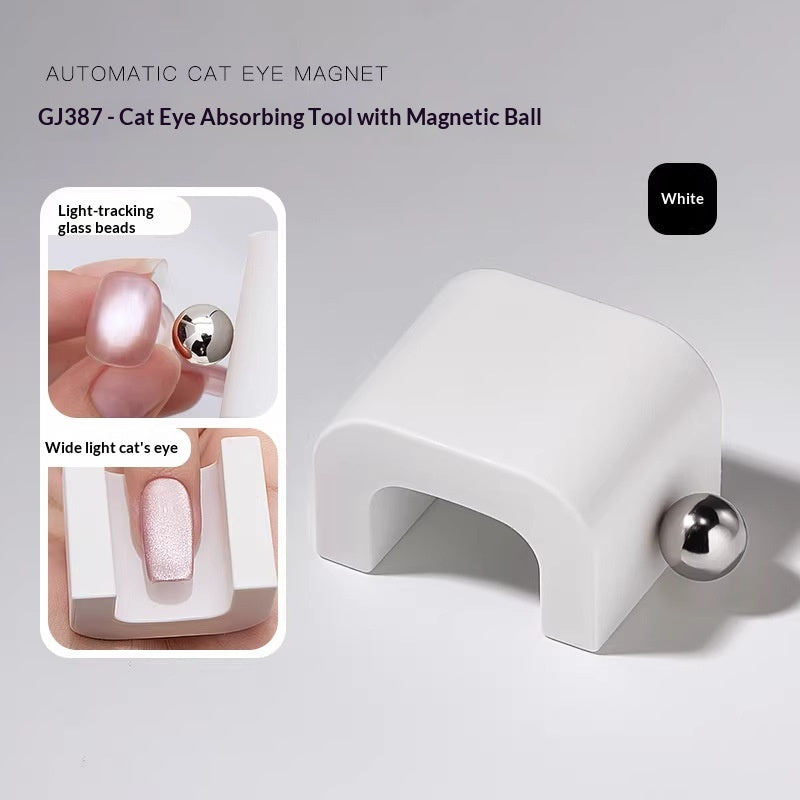 Outil d'art à ongles Aimant automatique à oeil de chat