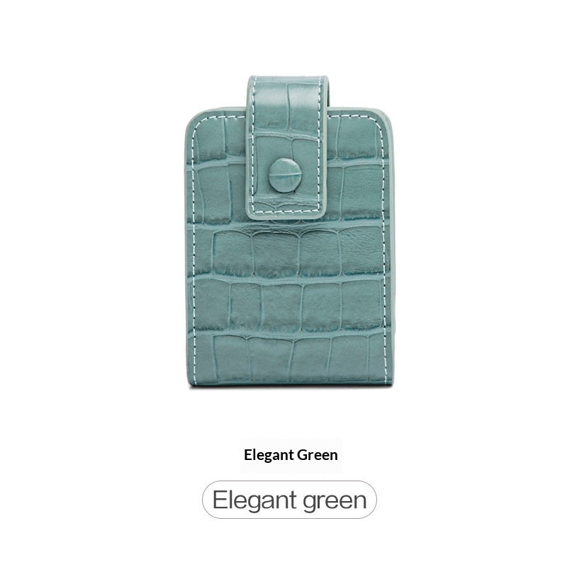 Sac de maquillage portable sur la route élégant pour le design féminin avec un miroir intégré