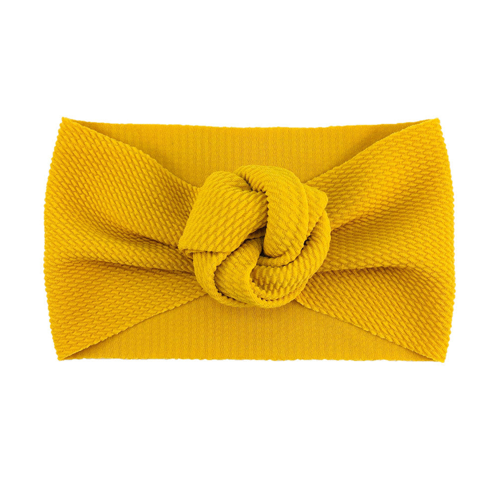 Bébé Twill Bubble Rose fleur bandeau Instagram style enfants accessoires de cheveux