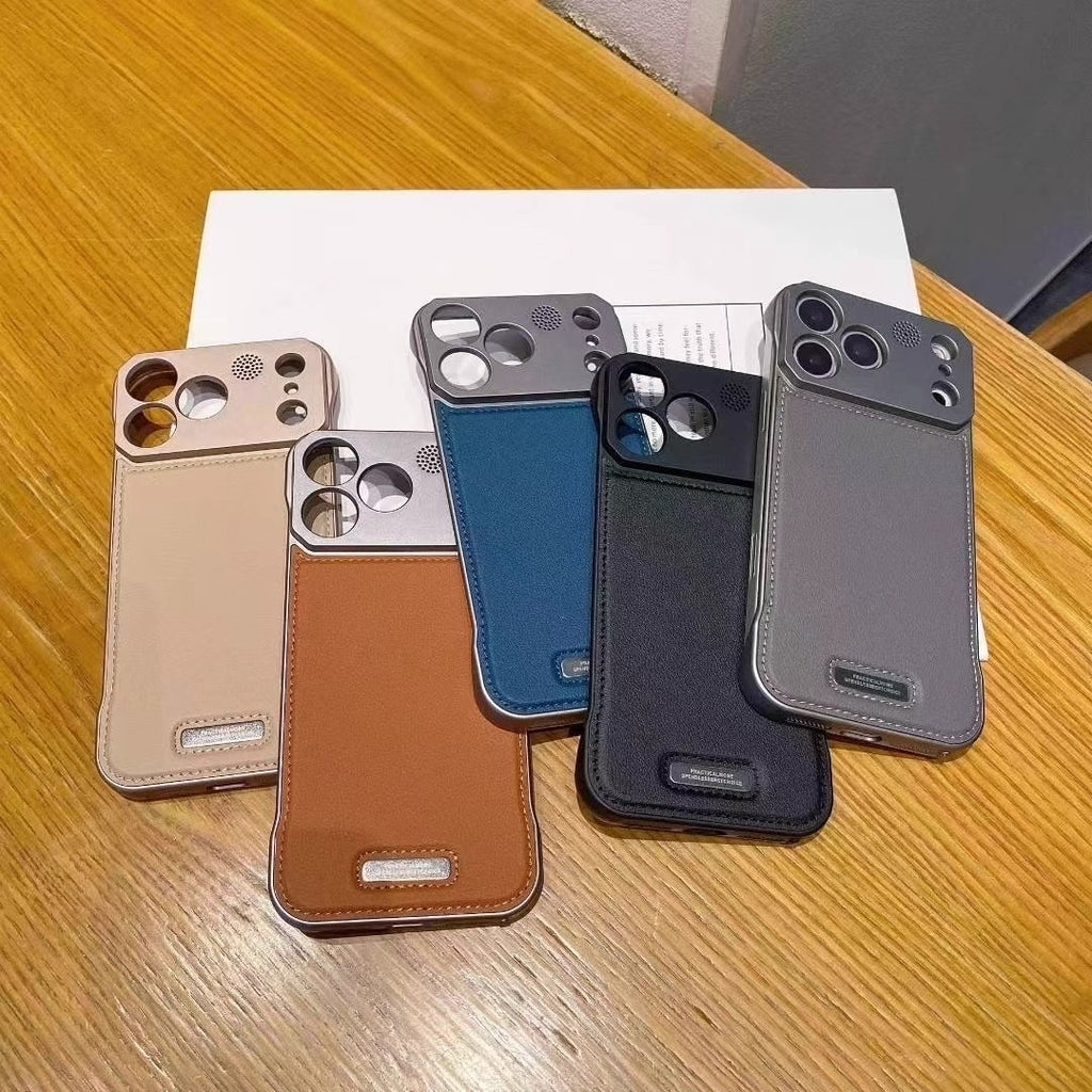 Convient pour téléphone cas Aromathérapie cuir