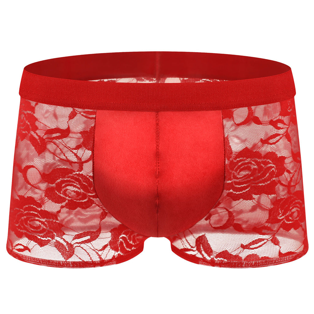 Boxer en cuir mince de taille moyenne