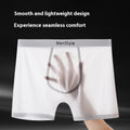 Satin Ice Silk Breathable Unife-layer Bottom Crotch Seamless Boxers