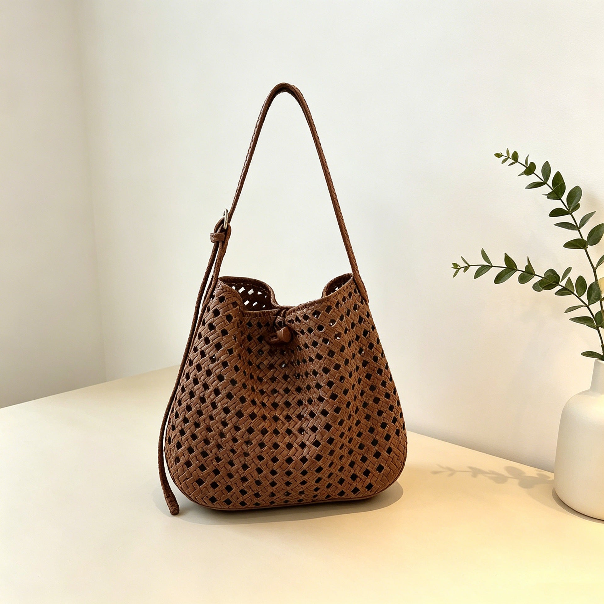 Sac tissé en vrac de style vacances