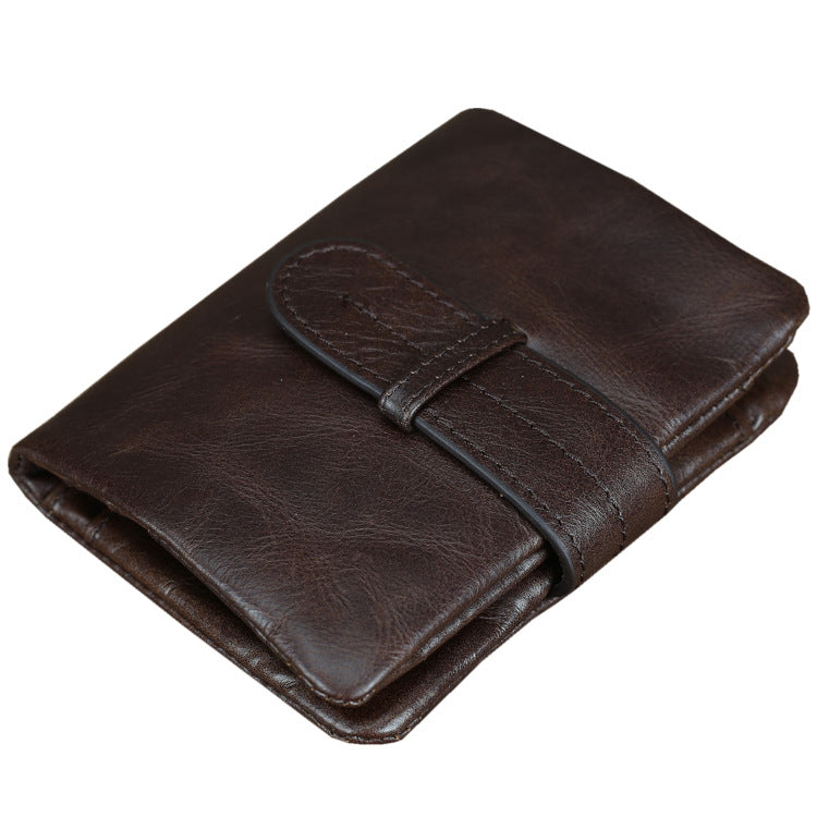 Portefeuille de femmes multi-cartes en cuir véritable