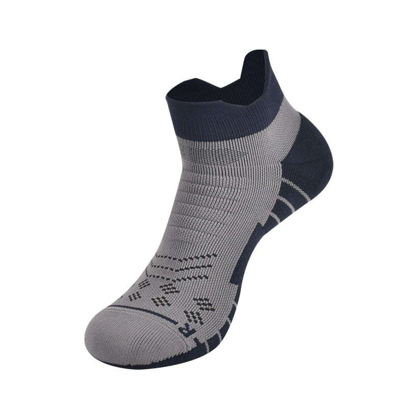 Hommes Été Chaussettes antibactériennes absorbantes antidérapantes à faible compression