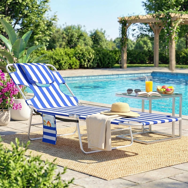 Chaise annulaire avec trou de visage