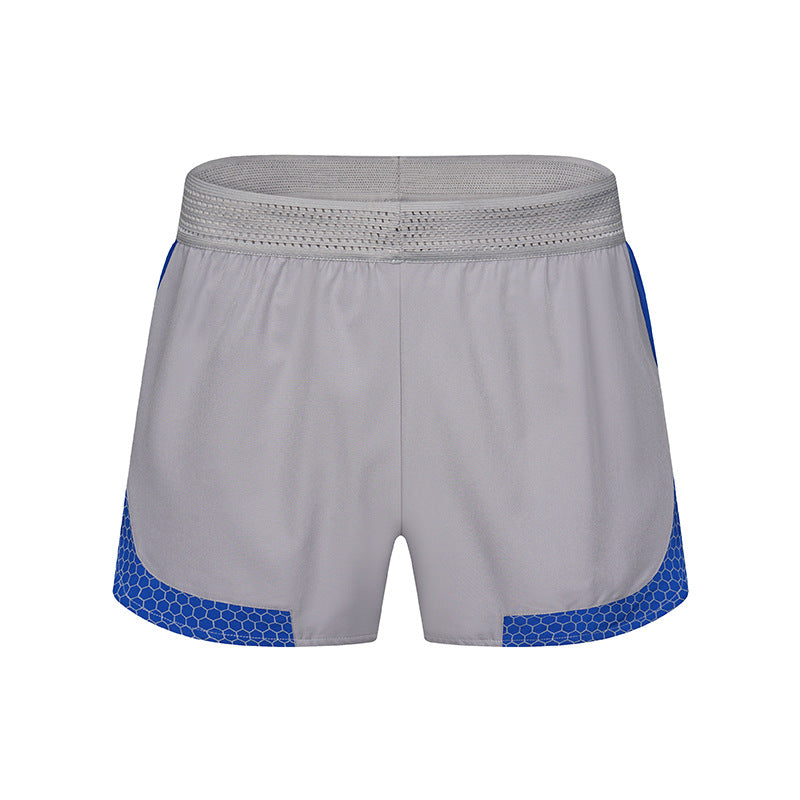 Marathon d'été Running Double couche Respirant Quick-sèchement Fitness Short