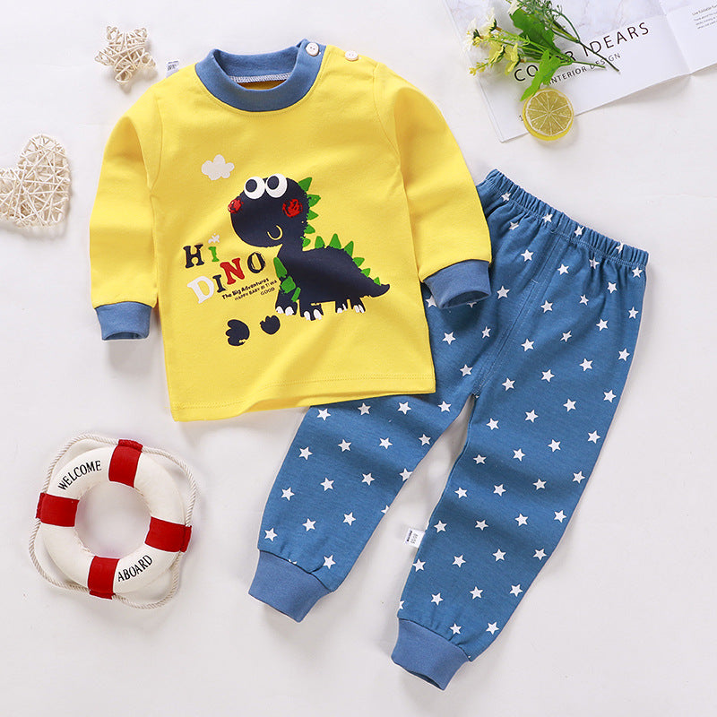 Costume pour enfants Pure Cotton Vêtements pour bébés Vêtements de salon chauds Vêtements d'automne Vêtements pour enfants