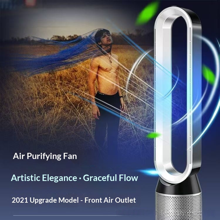 Eventail de sol sans feuille ultra-fibre avec purification d'air pour usage domestique