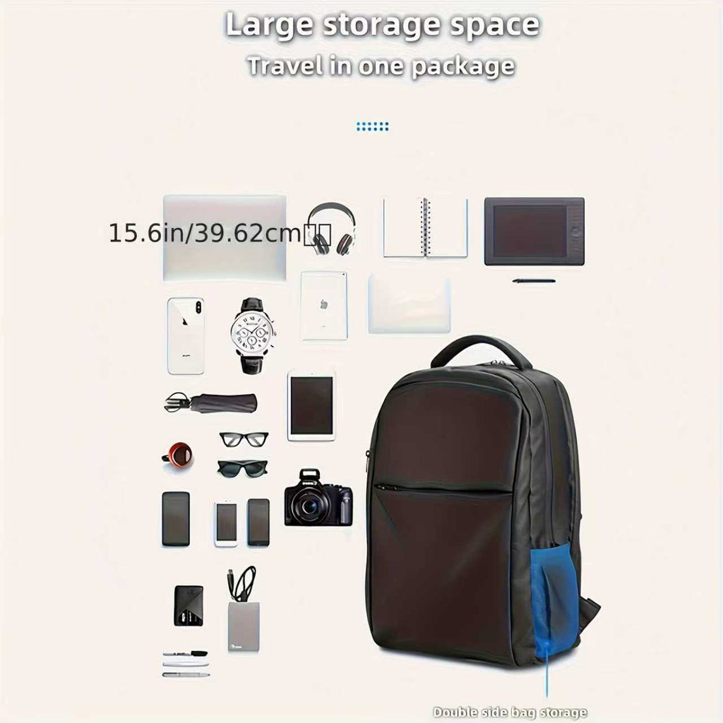 Sac à dos de refroidissement à glace de technologie noire avec USB puissant circulation d'air pour 18L