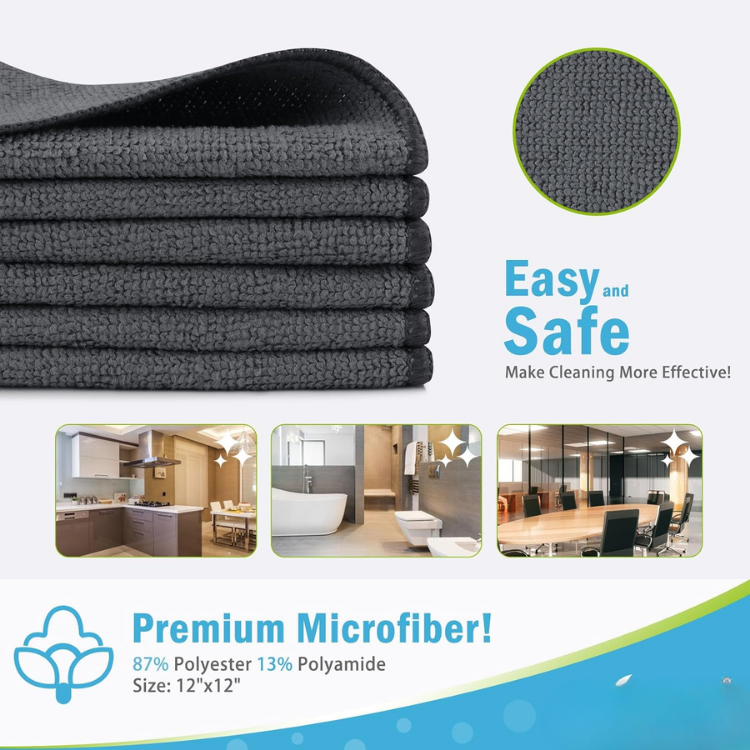 Serviettes en microfibres pour le nettoyage des vêtements-soft
