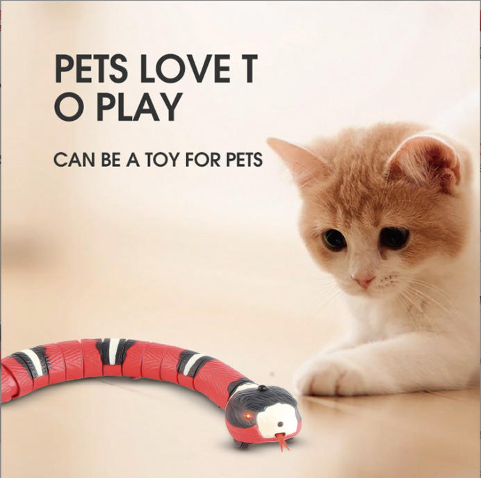 Télécommande Jouets électriques Induction intelligente Évitement d'obstacle Snake anneau argent