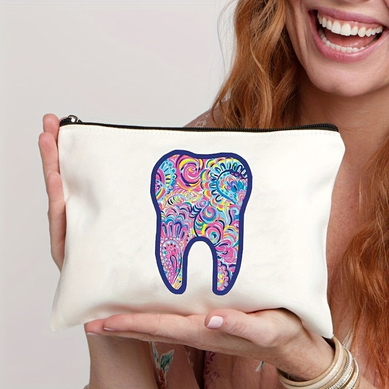 Poche zippée en toile pour enfants
