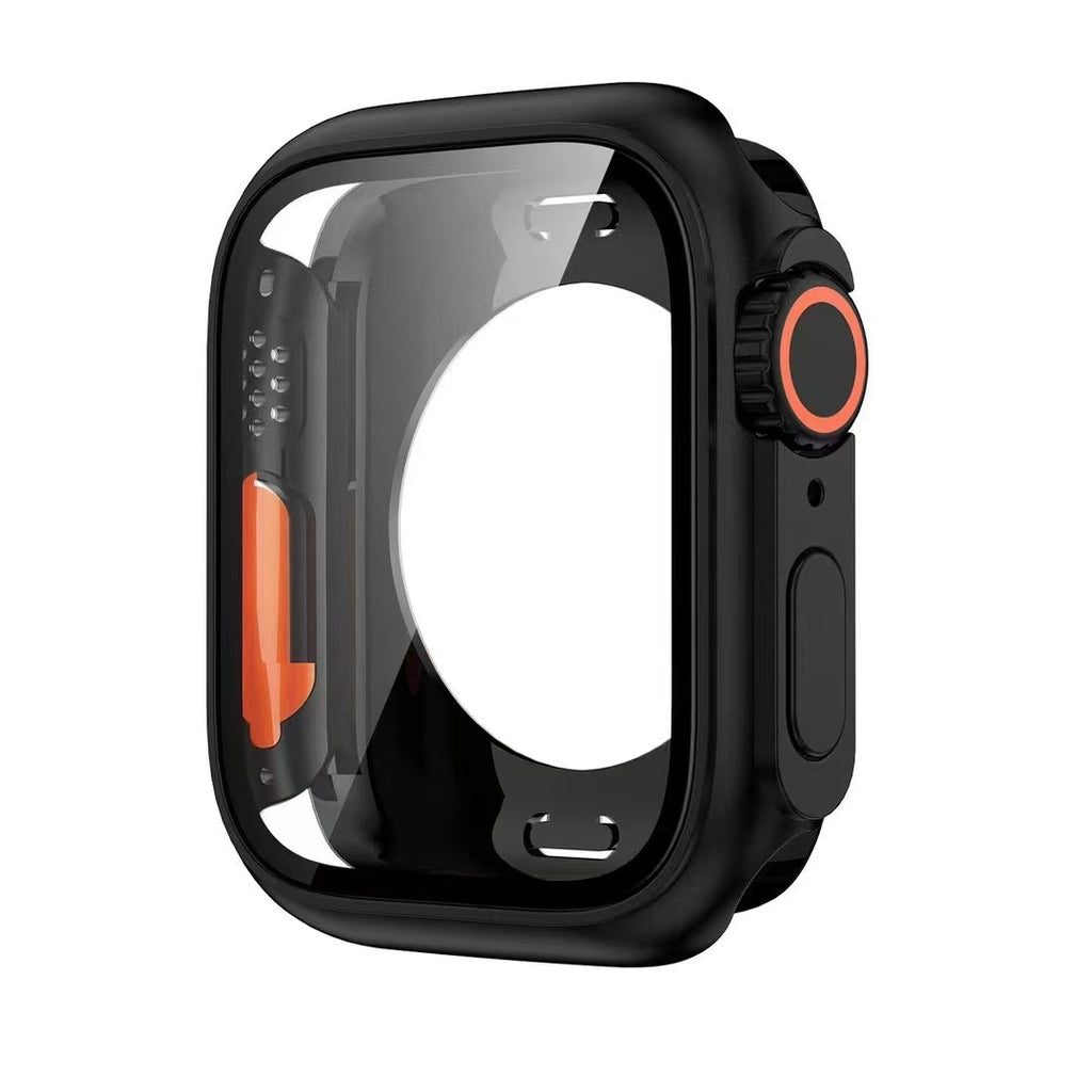 Coque de montre intégrée avant et arrière entièrement fermée