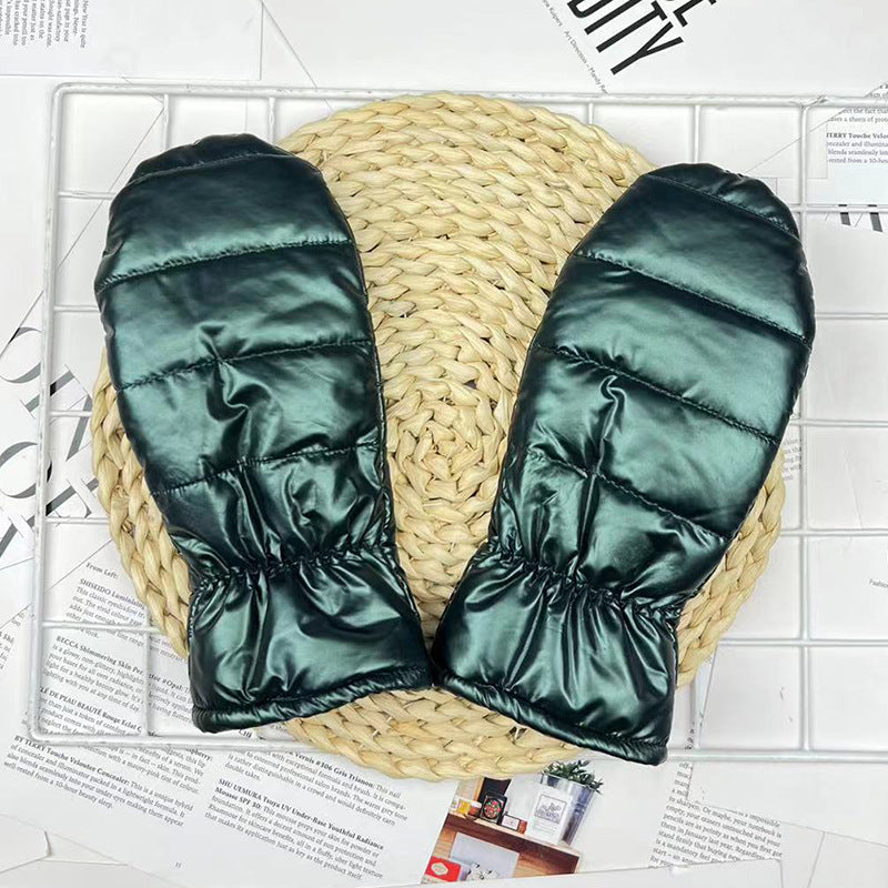 Gants thermiques épais pour femmes et coton