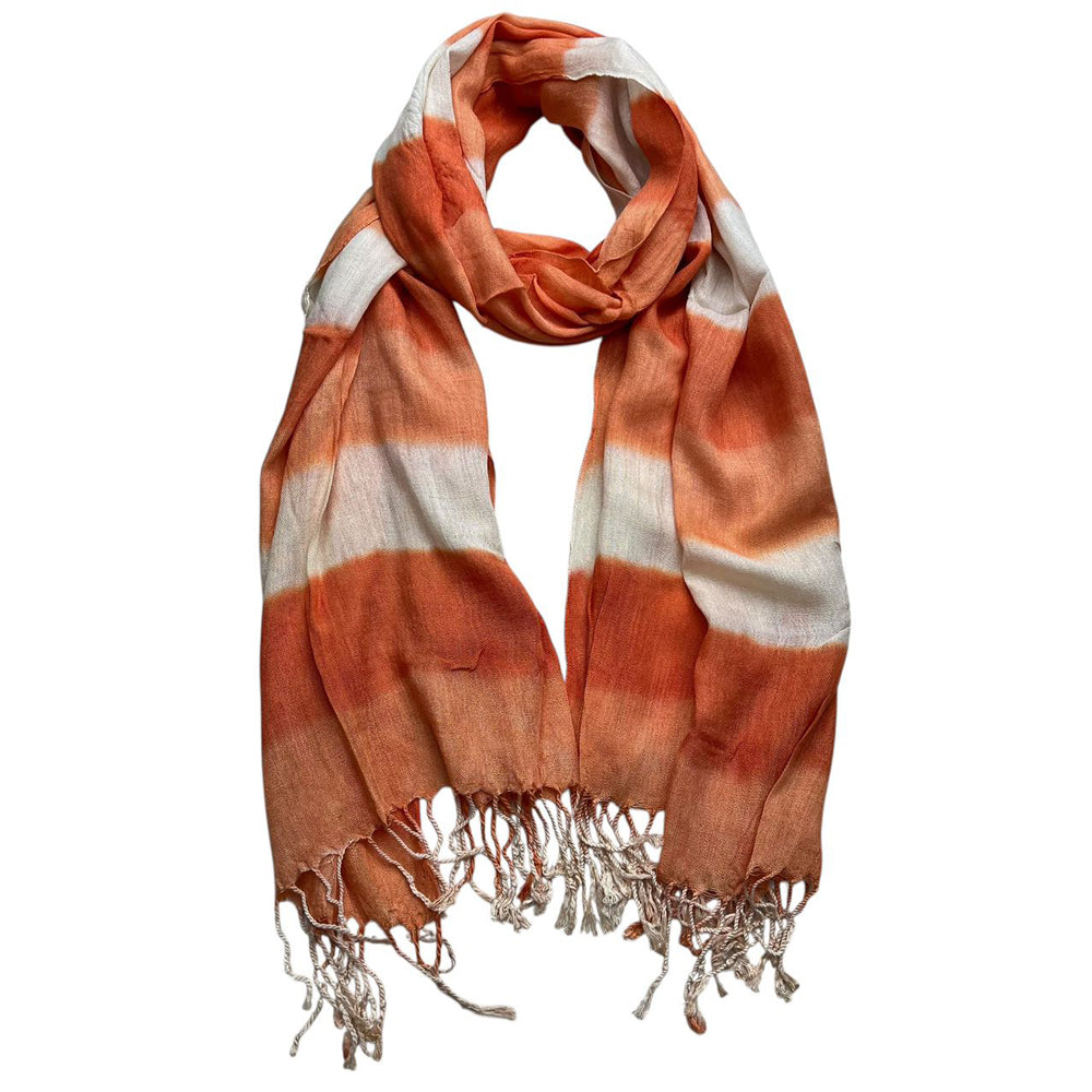 2pcs Coral Toned Abstract